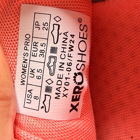 Xero Shoes Women's Prio Sneakers Lunar Rock Size 8 - Picture 6 of 6